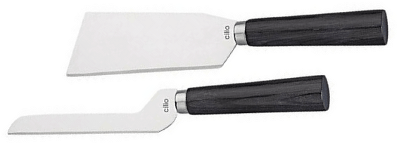 Narrow plane cheese knife