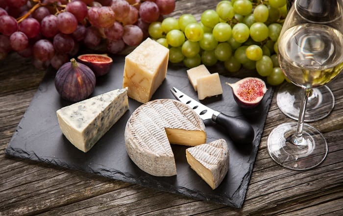 French Picnic Cheese board