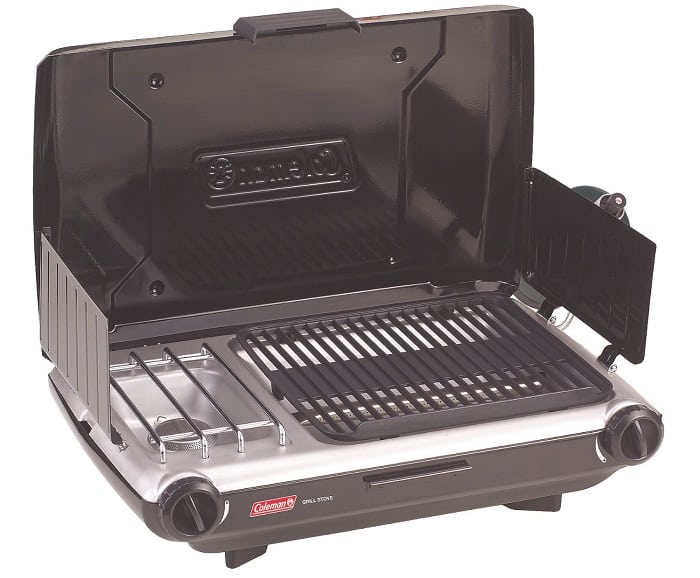 Picnic grill and stove