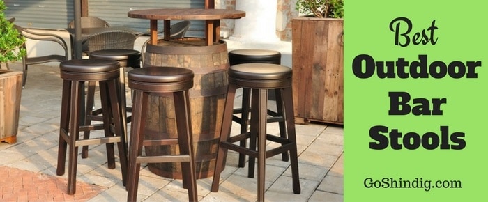 Best Outdoor Bar Stools - Swivel, Wicker, Wood and Chrome