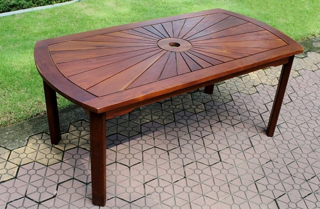 Wooden Outdoor Coffee Table