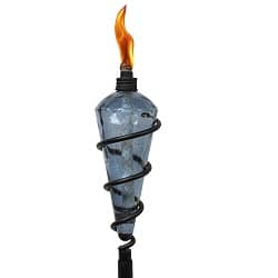 Glass Tiki Torch