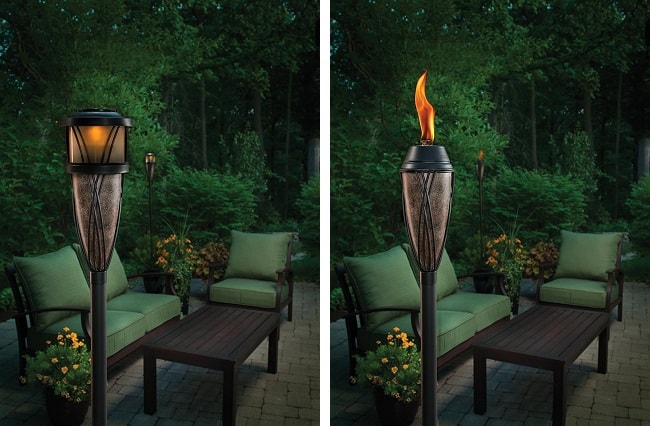 Solar Tiki Torch