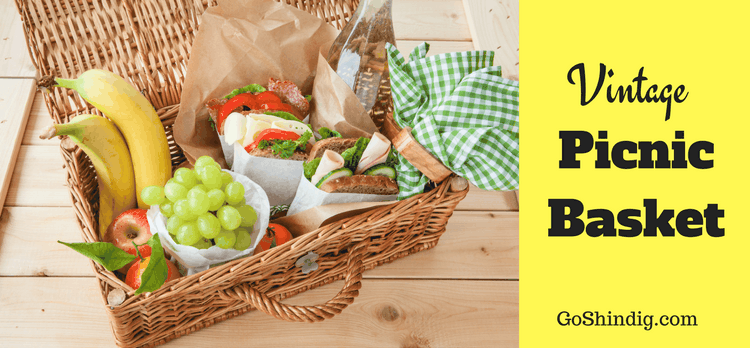 Vintage Picnic Basket