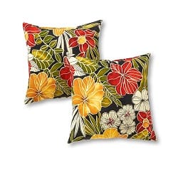 Floral Outdoor Pillow