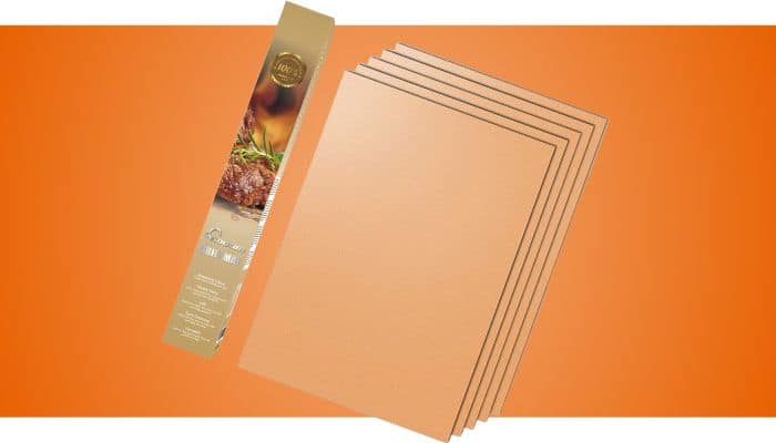 Aoocan Copper Grill Mat Set