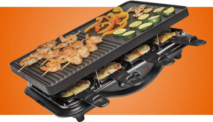 Hamilton Beach Electric Indoor Raclette Table Grill