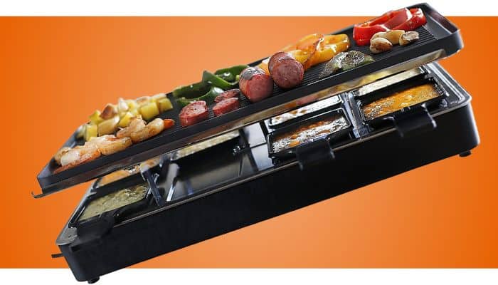 Milliard Raclette Grill for Eight People