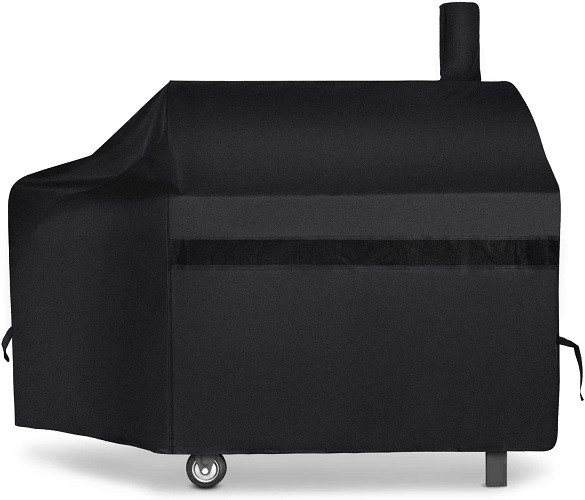 iCover Offset Smoker Pellet Grill Cover