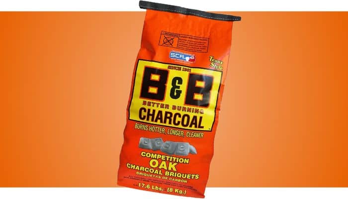 B&B Better Burning Charcoal Briquettes