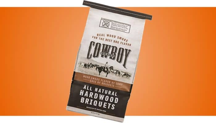 Cowboy Brand Natural Hardwood Briquettes