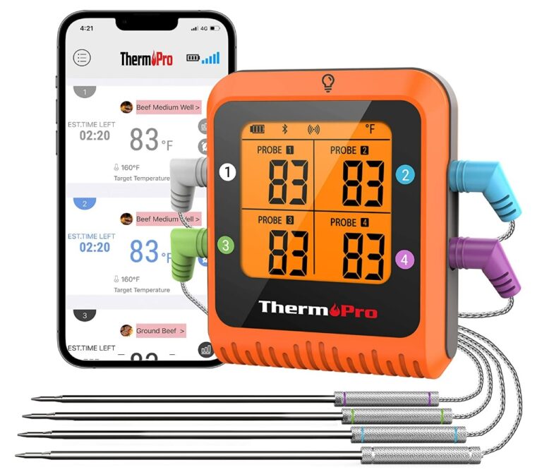 Best Bluetooth Thermometer to Grill and BBQ Meat Outdoors