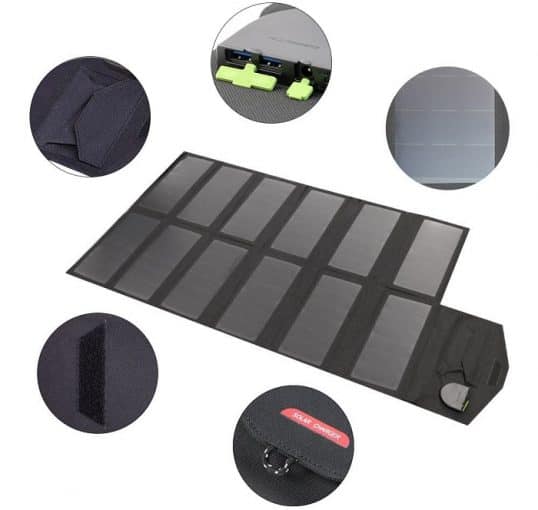 Best Portable Solar Charger for Camping, Emergencies and Laptops