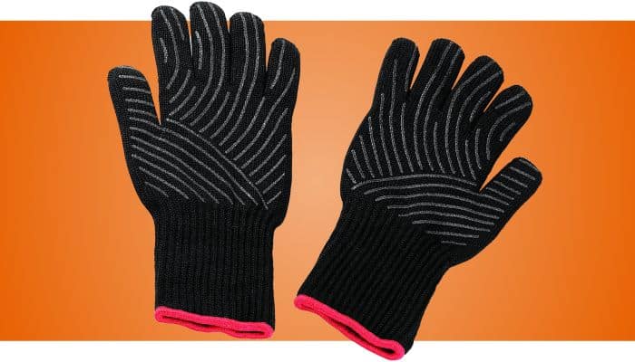 Weber Premium Black Grilling Gloves