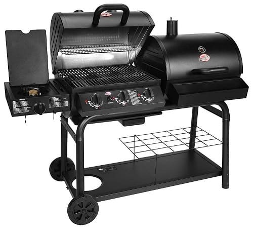 Char Griller gas and charcoal combo grill