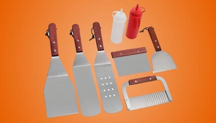 Romanticist BBQ Professional Griddle Tool Set