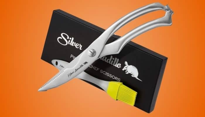 Silver Armadillo Kitchen Tool