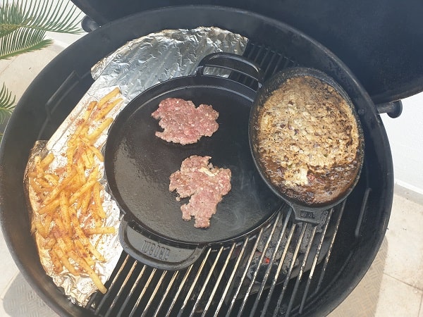 Fries Burger Setup