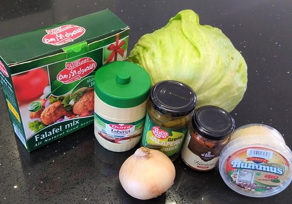 Falafel Ingredients