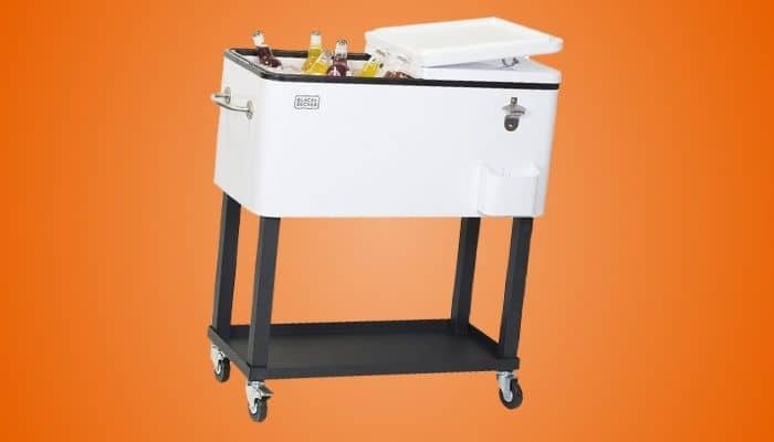 BLACK+DECKER Mobile Cooler Cart