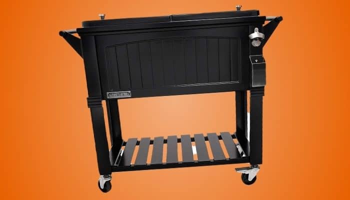 Permasteel Portable Rolling Patio Cooler