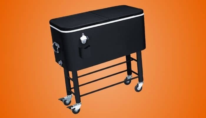 Rio Brands Entertainer Rolling Party Cooler