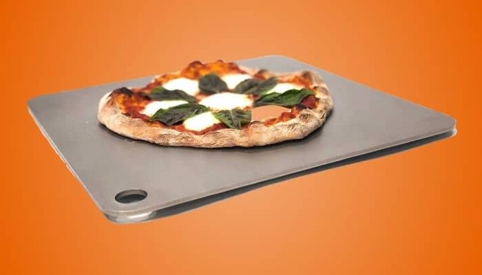 Conductive Cooking Extra Large Pizza Steel Plate