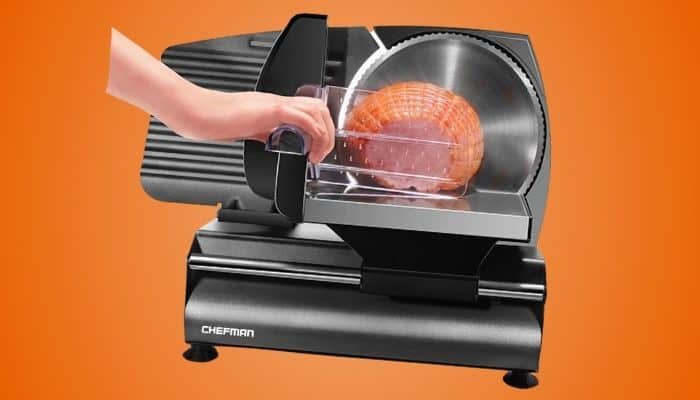 Chefman Die-Cast Electric Deli Slicer