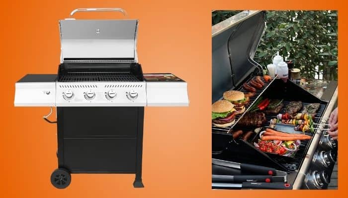 Royal Gourmet Stainless Steel 4-Burner BBQ