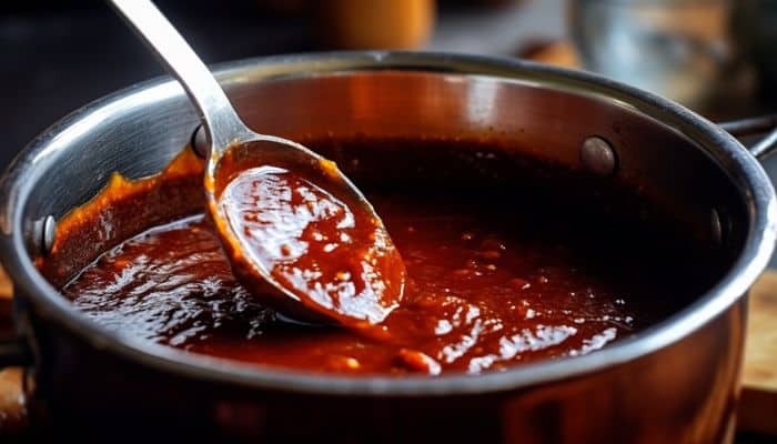 Thickening BBQ Sauce